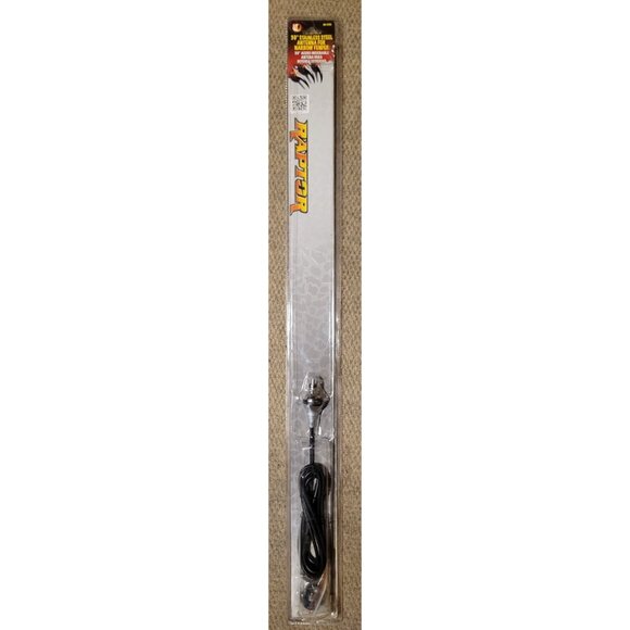 Raptor 30" Stainless Steel Universal Narrow Fender Antenna  AW-UT391 - Picture 1 of 13